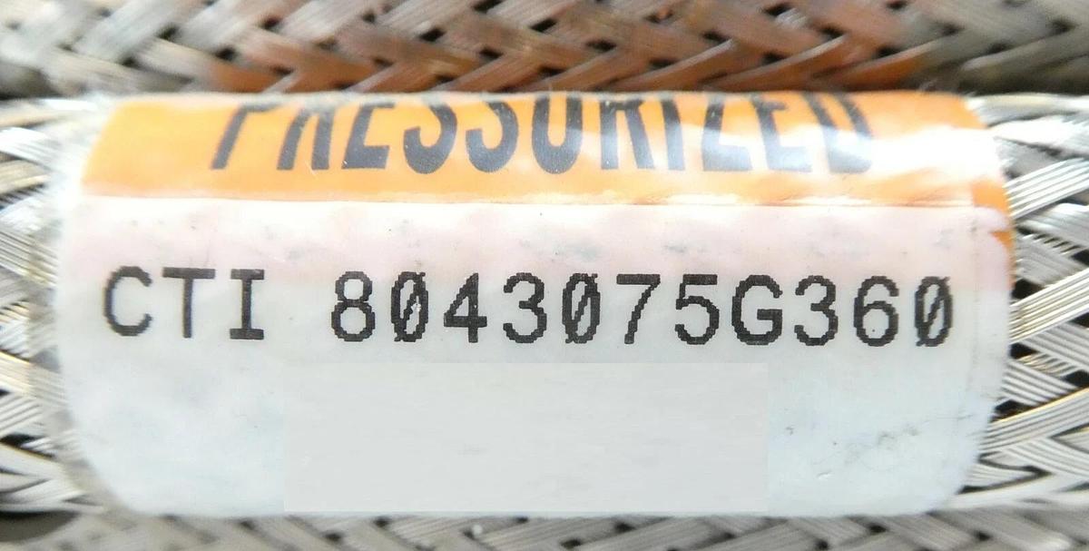CTI-Cryogenics 80430757G360 Cryopump Supply CryoLine Varian VSEA E78000123 New