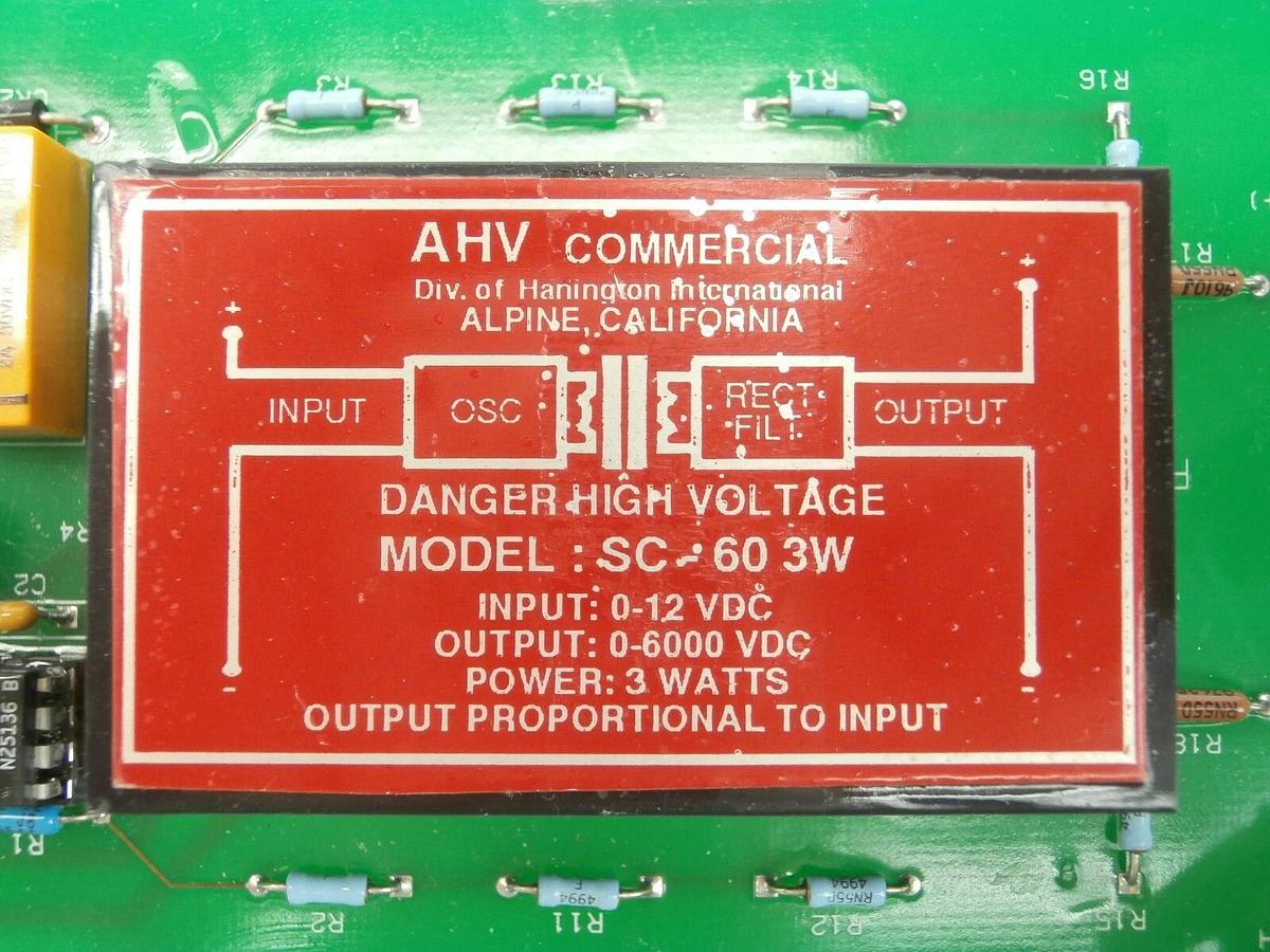 Used Lam Research 810-190402-001 ESC 5kV Power Supply Board PCB Continuum Spare