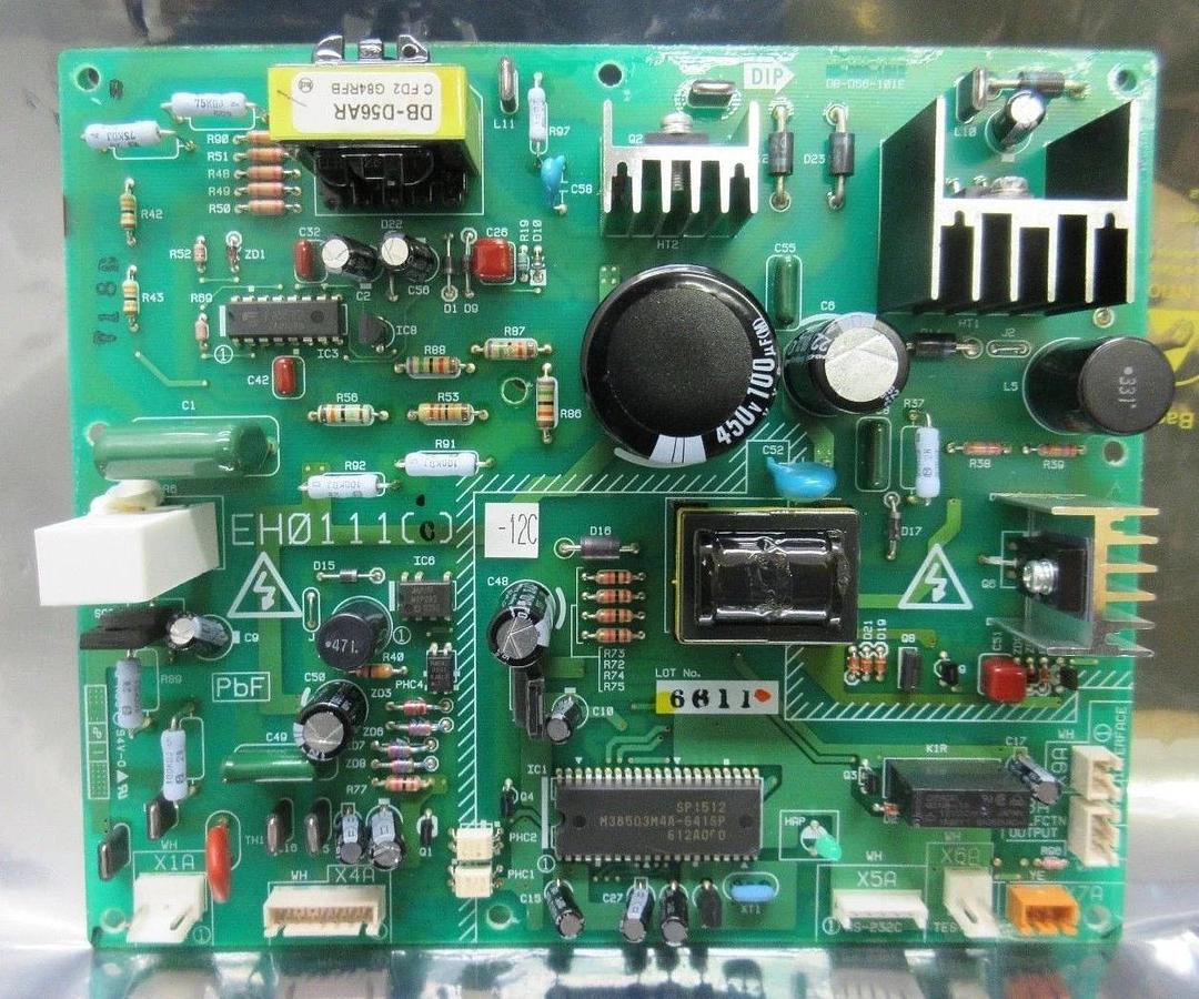 Used DIP EH0111(C)-12C Power Supply PCB EH0111 TEL Tokyo Electron Lithius Working