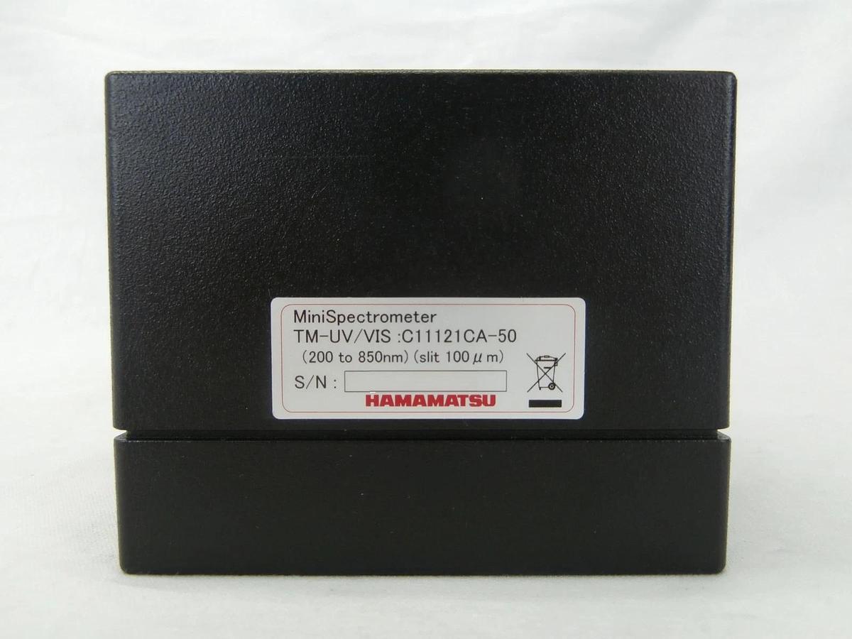 Used Hamamatsu C11121CA-50 UV/VIS Spectrometer TM-UV/VIS Type III Working Surplus