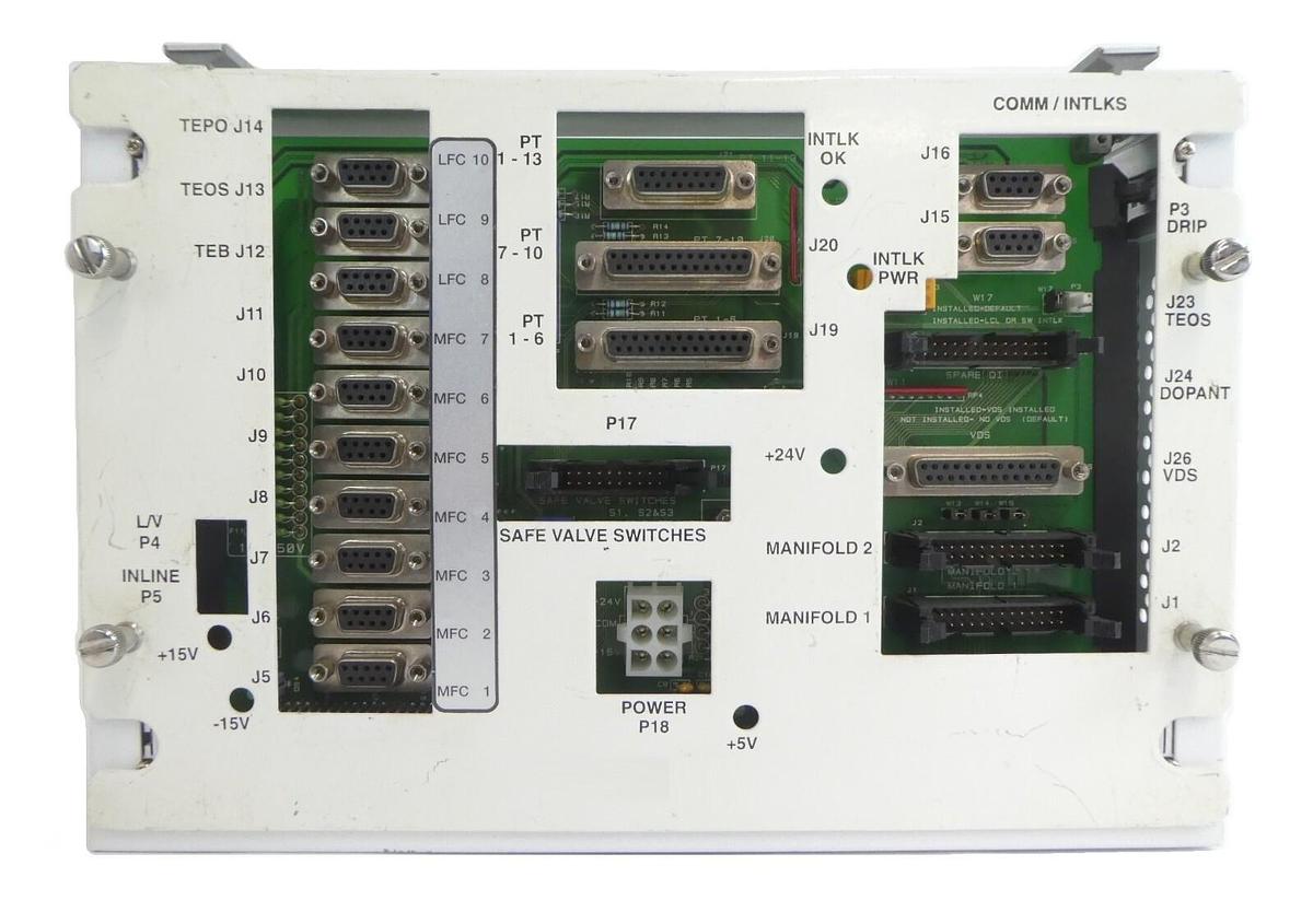 Used AMAT Applied Materials TE-003 Seriplex I/O Distribution PCB Assembly Working