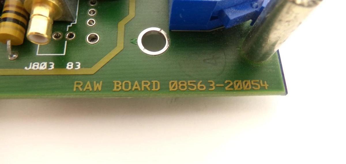 Used HP Hewlett-Packard 08563-20054 856XE RAM Board PCB Agilent Working