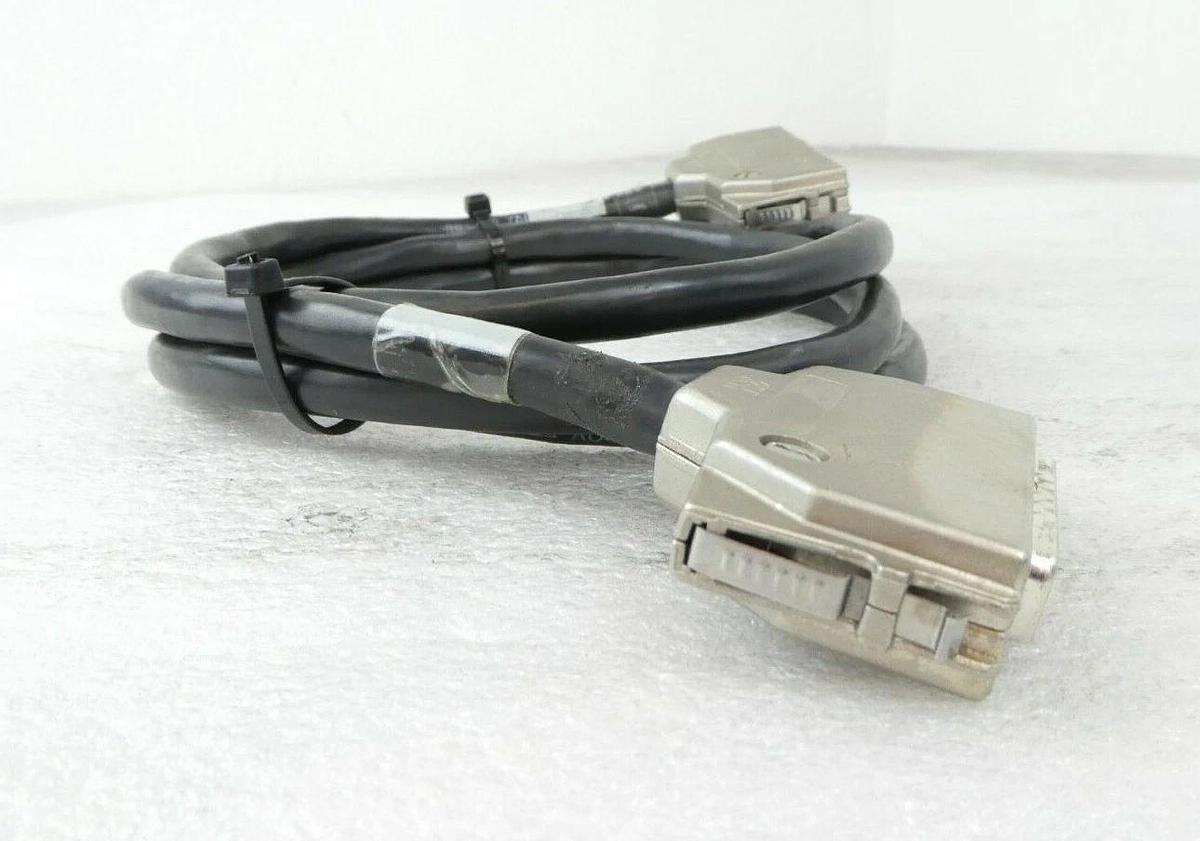 Used Equipe Technologies Prealigner Cable Set of 2 2-02-011-07 2-02-012-07 Working