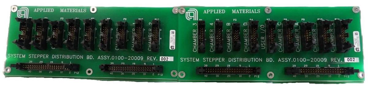 Used AMAT Applied Materials 0100-20009 System Stepper Distribution PCB Reseller Lot