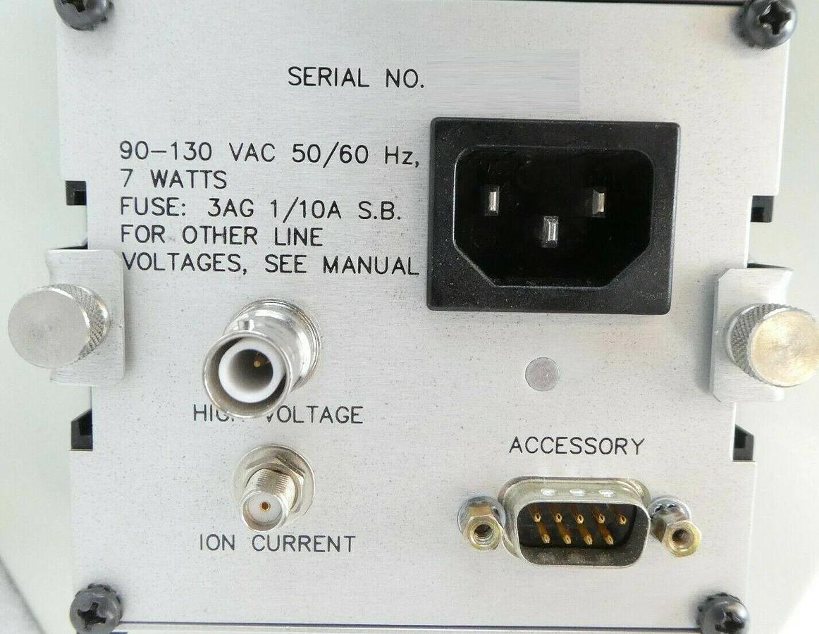 Used JEOL JSM-6300F SEM Cold Cathode Gauge Panel MKS HPS 941 Working Surplus