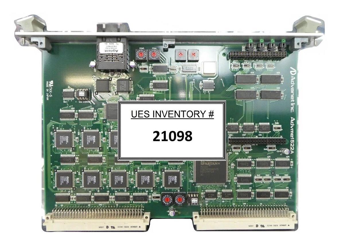 Used Advanet Advme1522A Fiber Optic Interface VMEbus PCB Card Advme 1522A Working