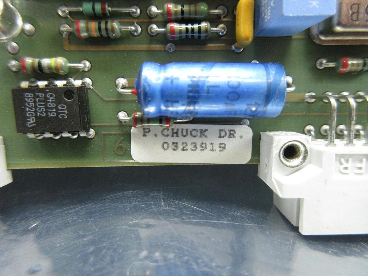 Used ASML 4022.430.0530 P. Chuck Drive PCB Card PAS 5000/2500 Wafer Stepper Used