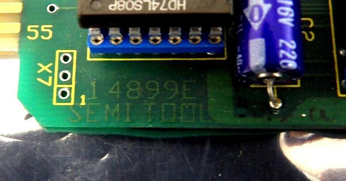 Refurbished Semitool 14899-01 68000 CPU PCB Interface Card 14899 Refurbished
