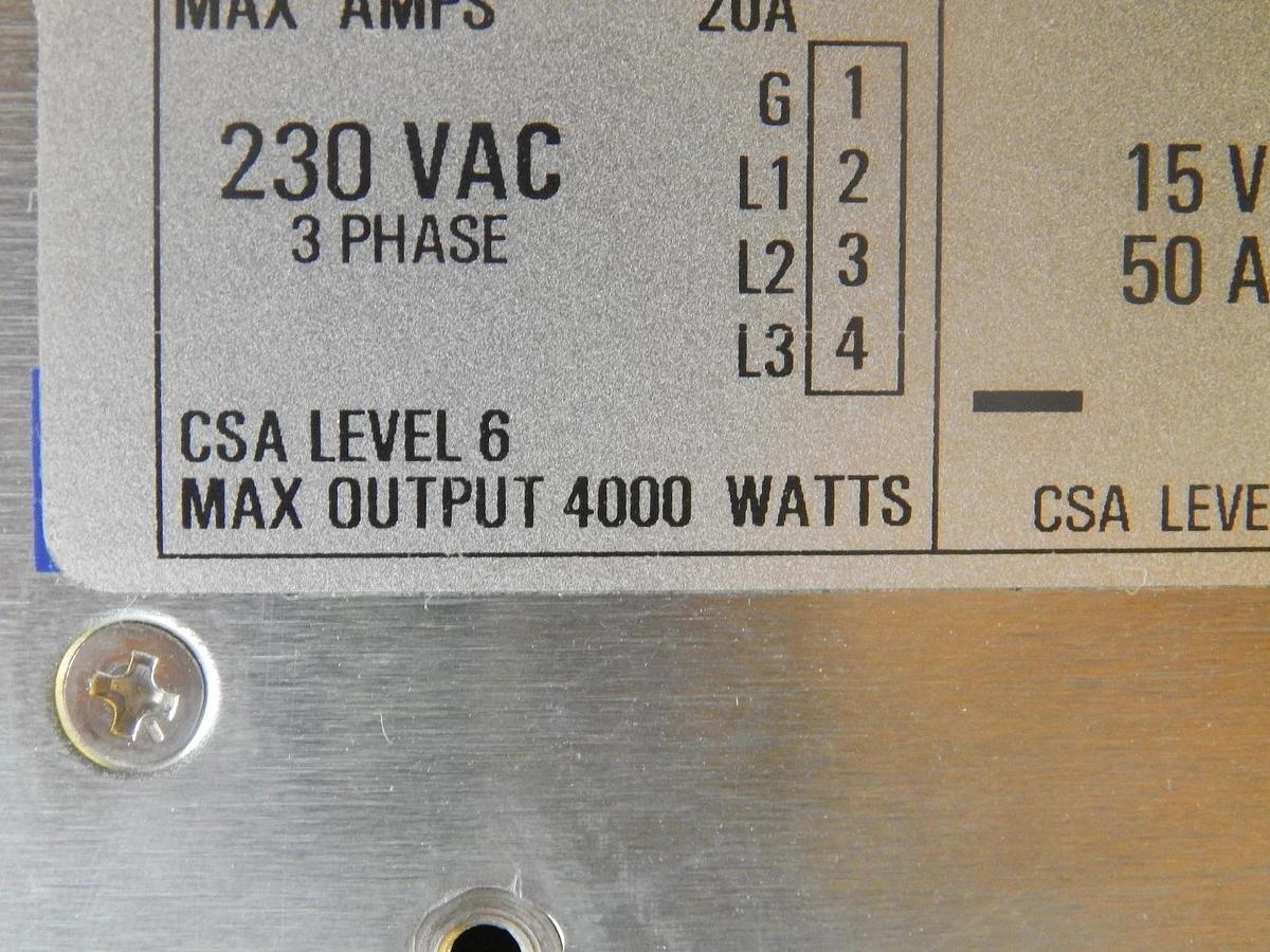 Used Power-One RPM5C5C5C5C5C5CS652 Power Supply Schlumberger 97172020 A Working Spare