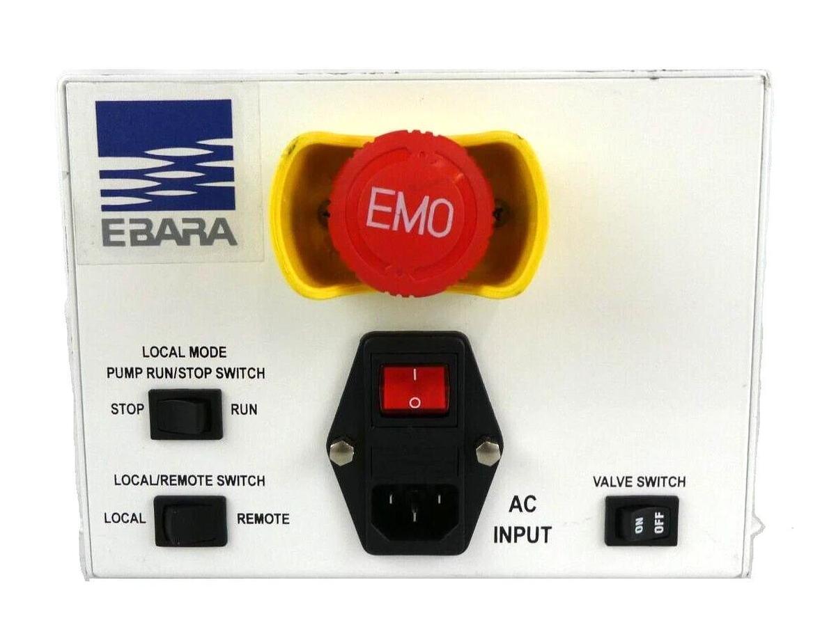 Used Ebara 217859 Vacuum Dry Pump Interface Controller Module Working Surplus