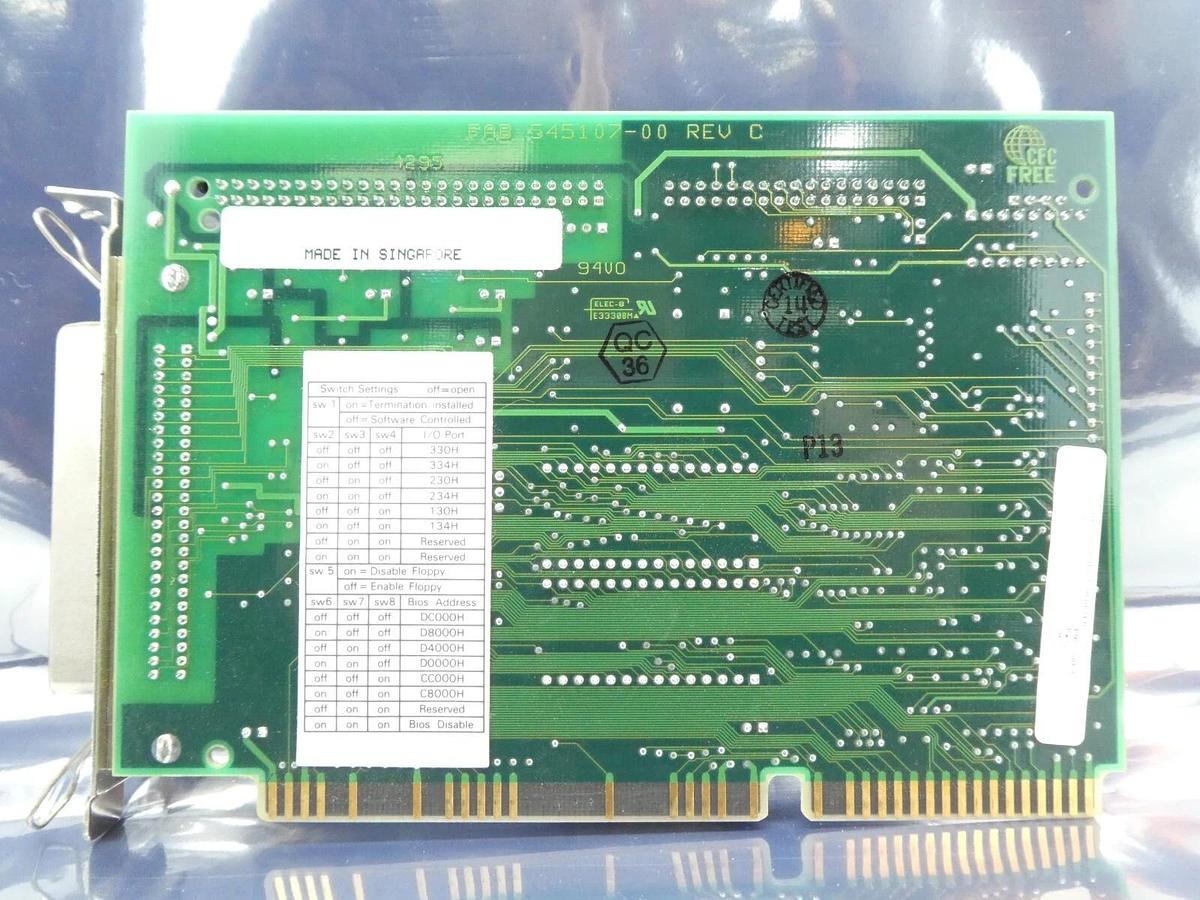 Used Adaptec AHA-1542CF/1540CF Adapter PCB 545106-00 Reseller Lot of 6 Working Spare