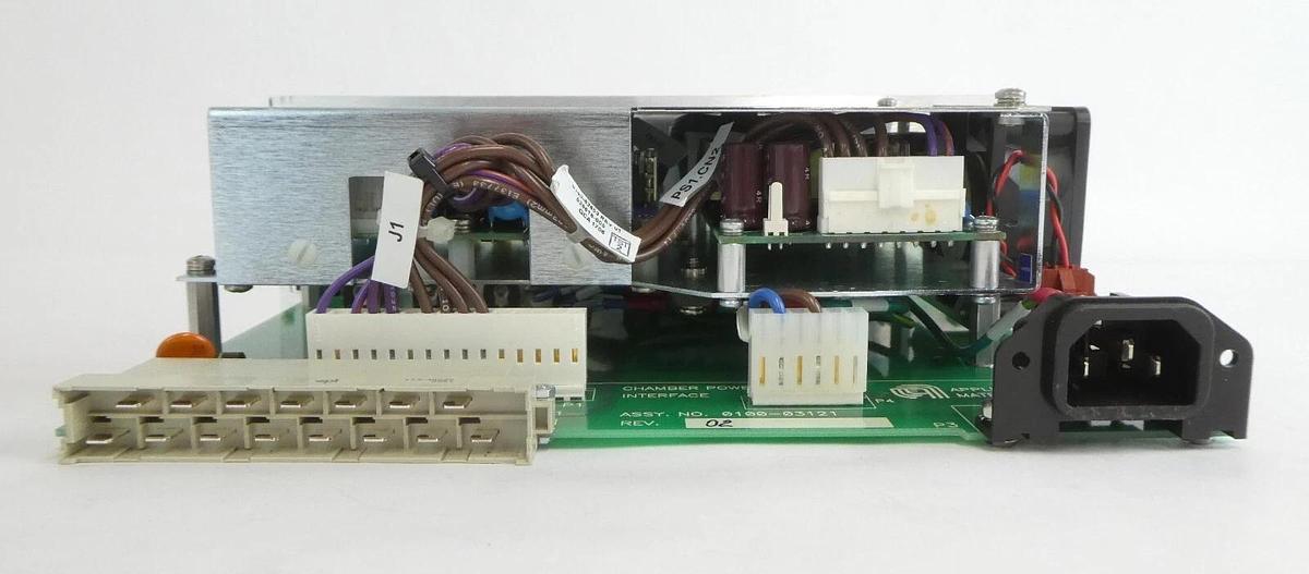 Used AMAT Applied Materials 0100-03121 Chamber Power Supply Interface Working