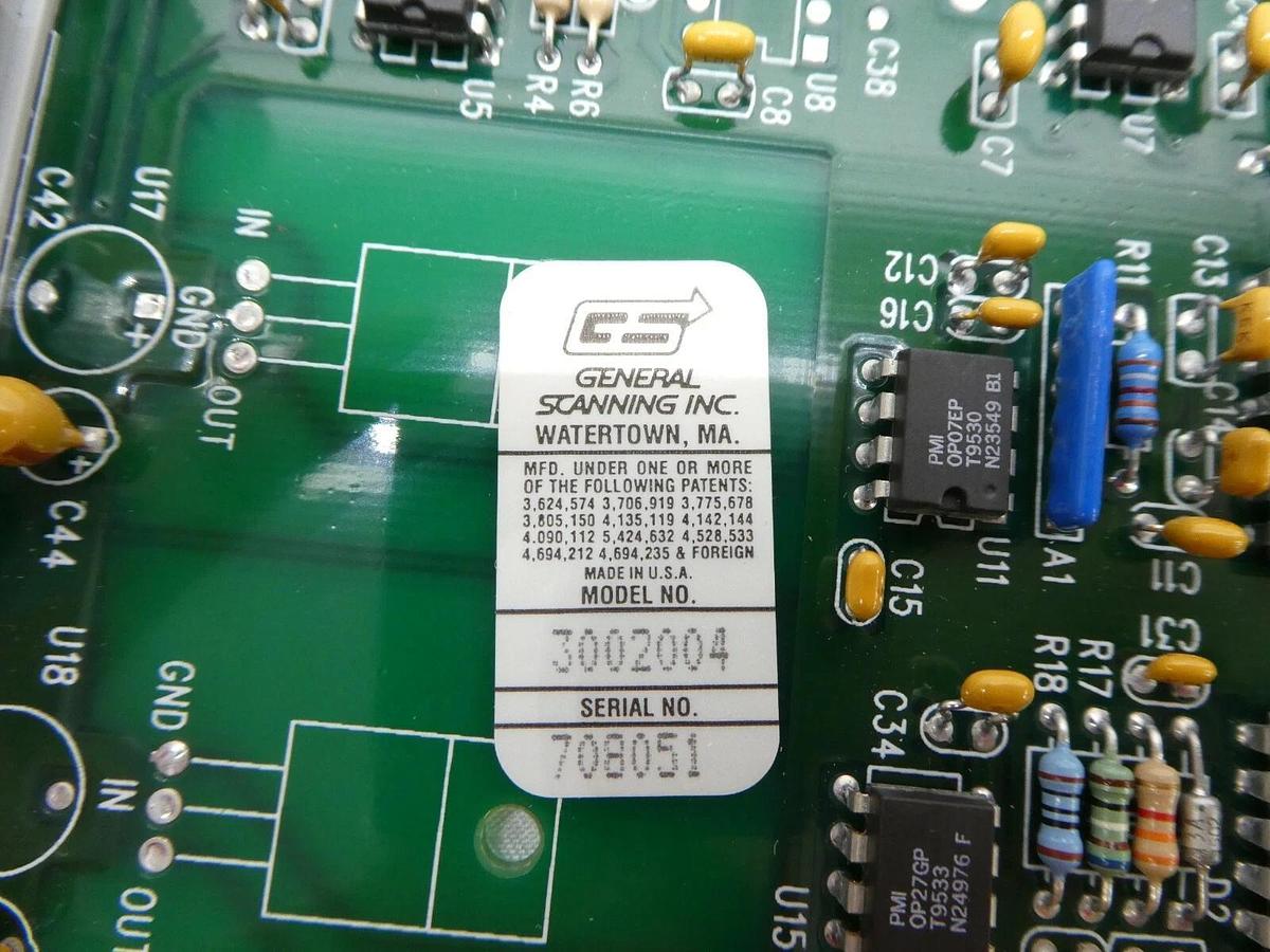 Used GS General Scanning 311-15593-1 Processor PCB 3002004 KLA-Tencor Working Surplus