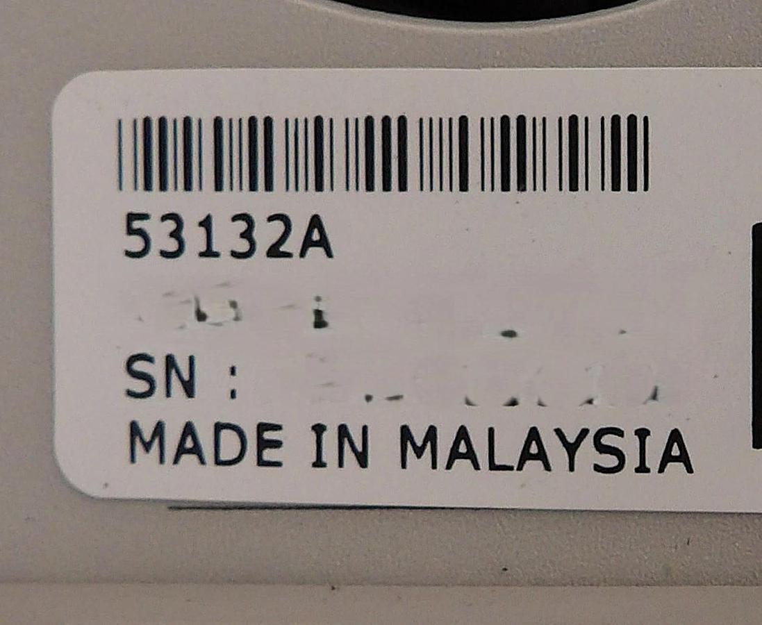 Used Agilent Technologies 53132A 225 MHz Universal Counter Spare Surplus