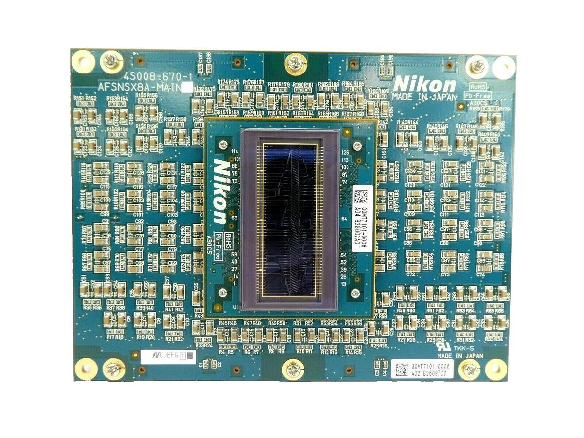 Used Nikon 4S008-670-1 AFSNSX8A-MAIN Board PCB NSR-620D Immersion System Working