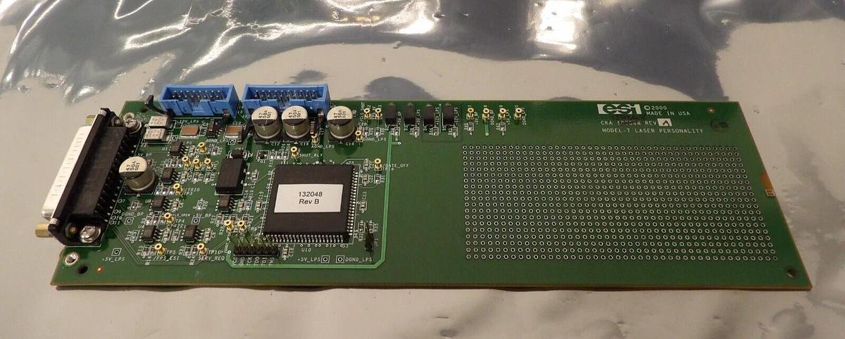 Used ESI CKA 150268 Model-T Laser Personality PCB JDS Uniphase QB-PS-49190 Working