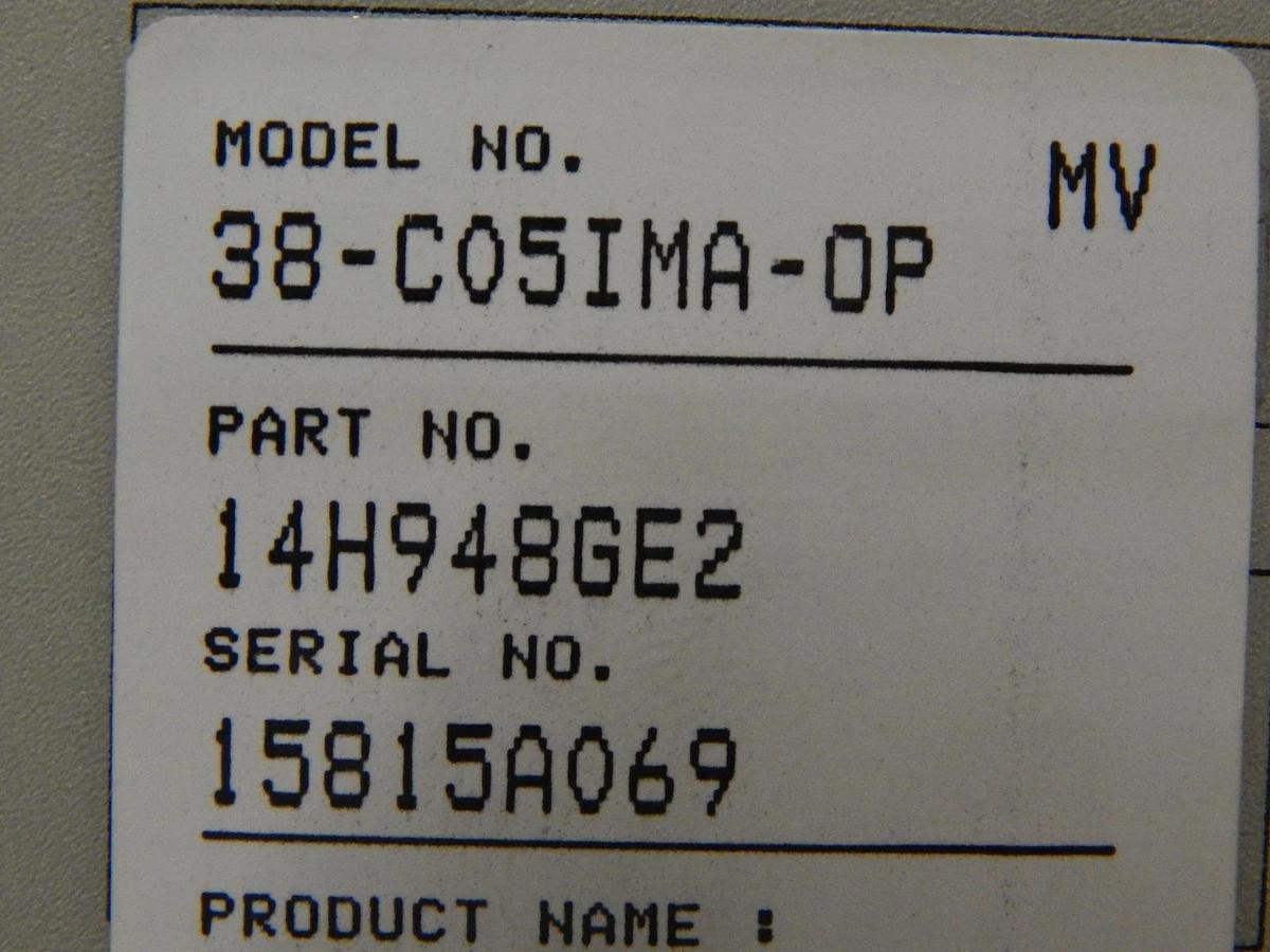 Used Electrohome 14H948GE2 Operator Interface Monitor 38-C05IMA-OP MRC Eclipse Used
