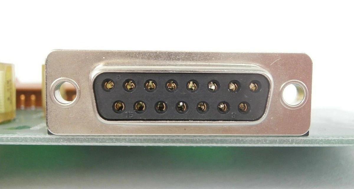 Used Hitachi Kokusai Denki 3CD02164 Connector Board PCB D-SUB Mikro Sonic Working