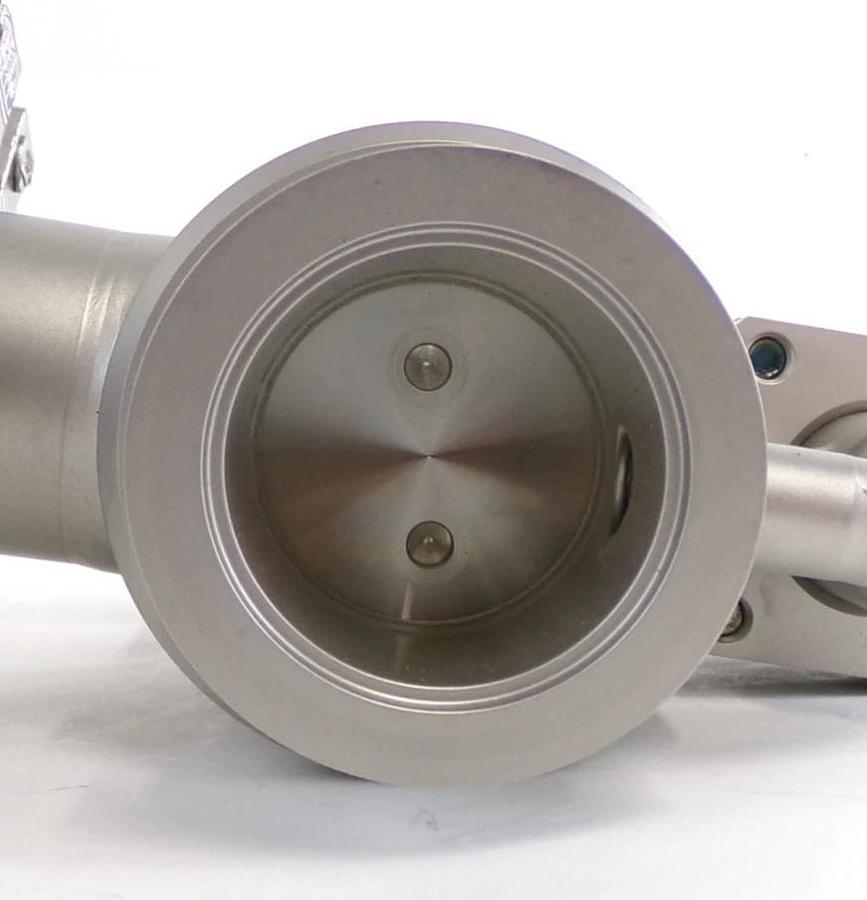 Used MKS Instruments 100016533 UHV Angle Valve Reseller Lot of 2 Working Surplus
