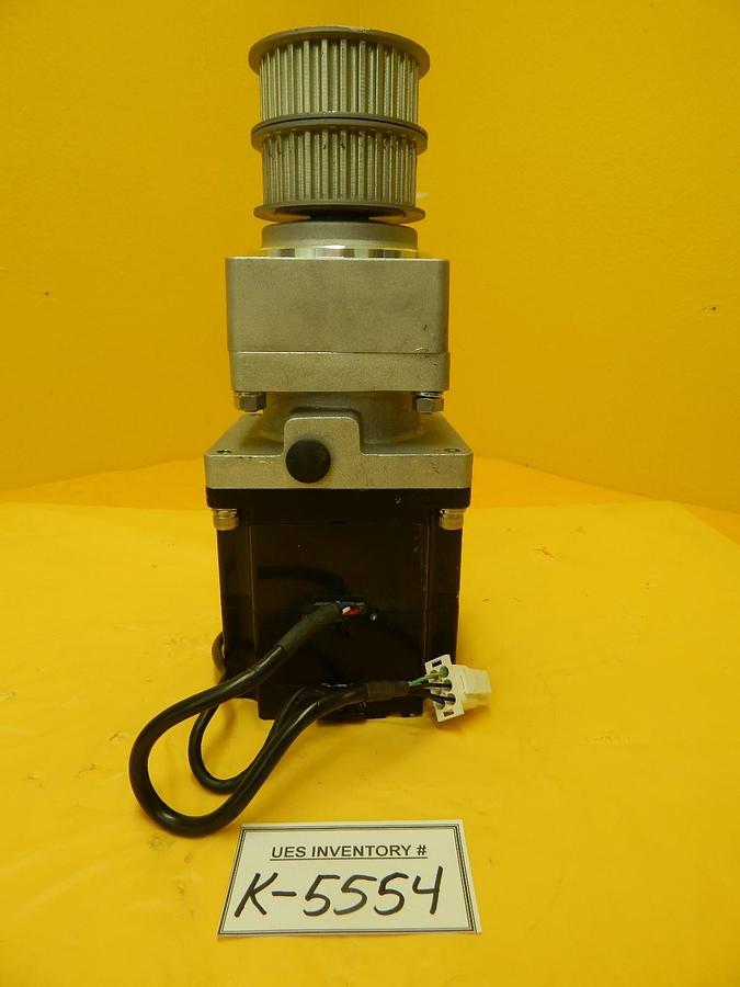 Used Yaskawa SGMPH-08A1A2C AC Servo Motor Shimpo Gearhead VRFS-PB-S9D-750-YF Used