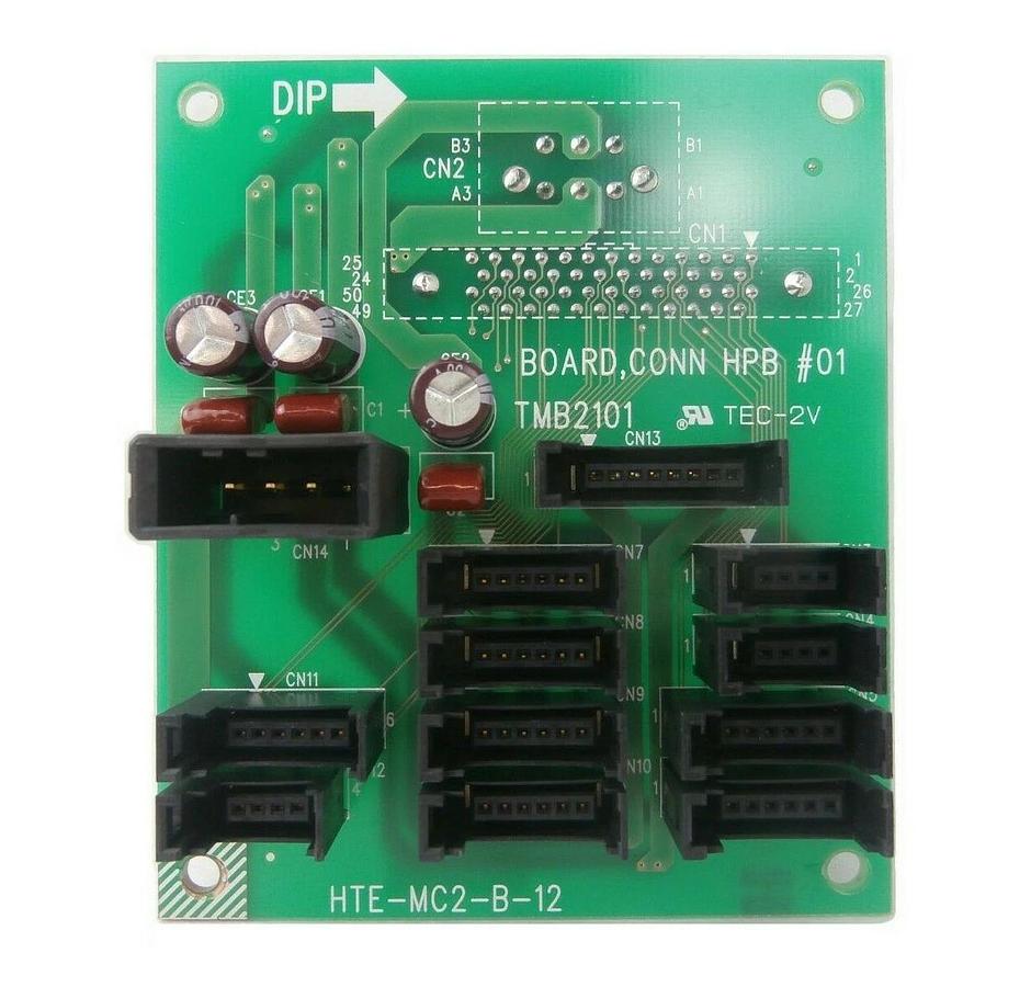 Used TEL Tokyo Electron HTE-MC2-B-12 Connector PCB TMB2101 CONN HPB #01 Lithius Spare