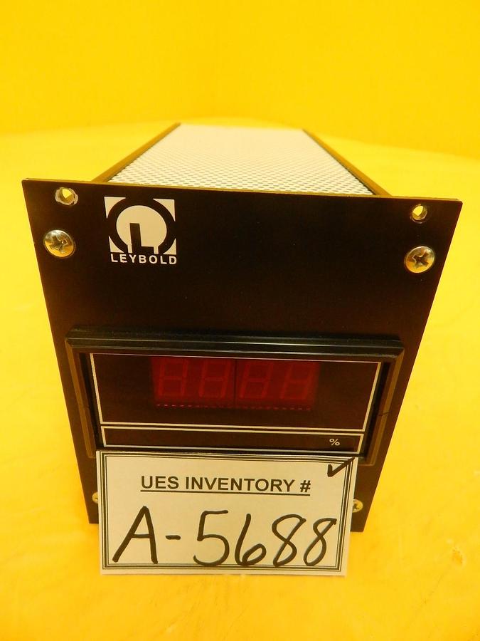 Used Leybold Vacuum 72142057-C Digital Temperature Gauge Meter Used Working
