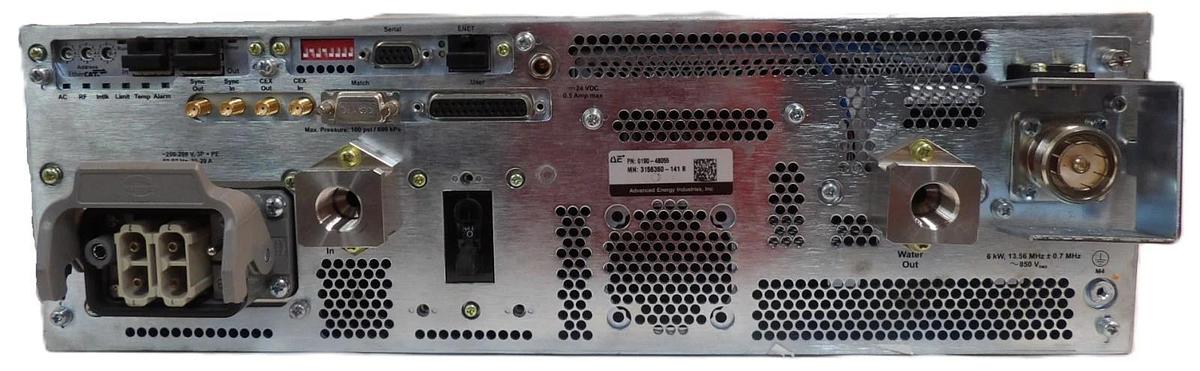 Used HF Paramount 6013 AE Advanced Energy 3156360-141 RF Generator Dented Surplus