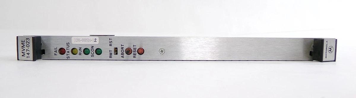 Used Motorola 01-W3347F43A Processor PCB Card MVME 147-023 TEL 3286-000516-12 Working