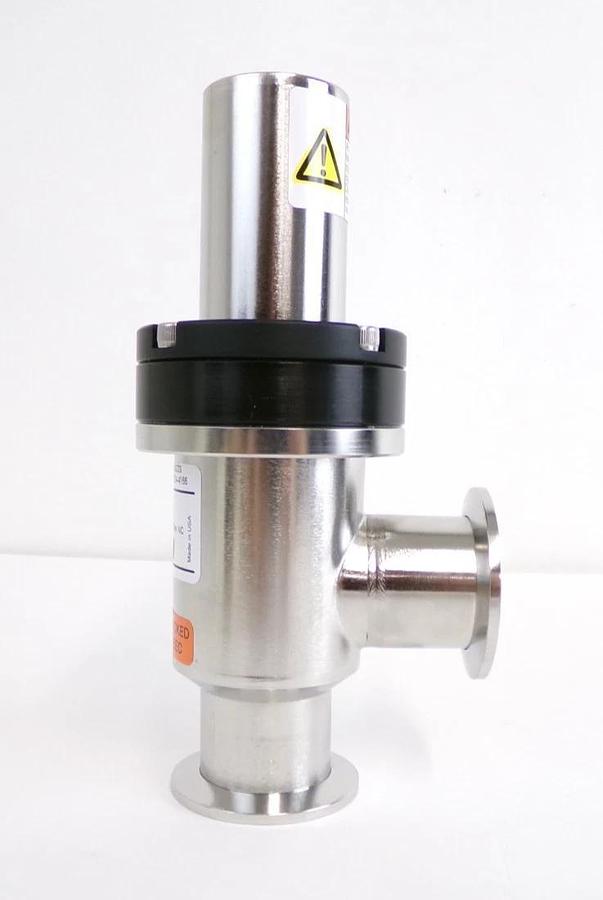 Used Nor-Cal Products 3870-01919 Pneumatic Angle Valve AMAT Reseller Lot of 2 Working