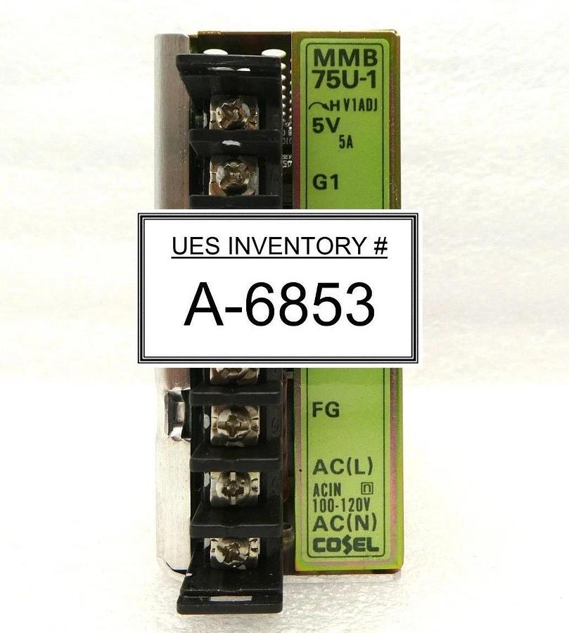 Used Cosel MMB75U-1 DC Power Supply TEL Tokyo Electron U2-855DD Unity II Used Working