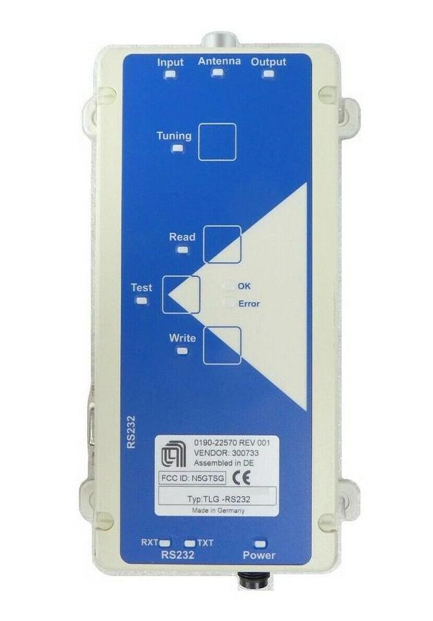 Used AMAT Applied Materials 0190-22570 Transponder Reader TLG-I1-AMAT-R1 Working