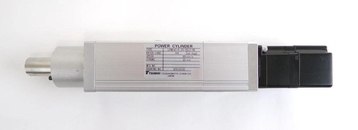 Used Tsubakimoto LPME45-0 Power Cylinder Servo Motor Lot of 2 Working