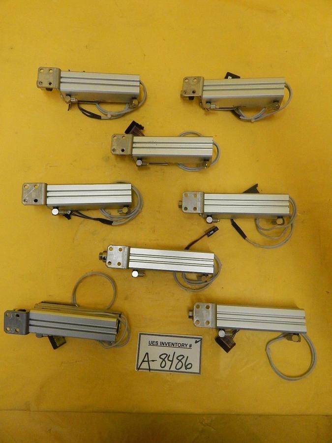 Used SMC CDQSB16-75DC Pneumatic Air Cylinder JB16-4-070 Lot of 8 Used Working