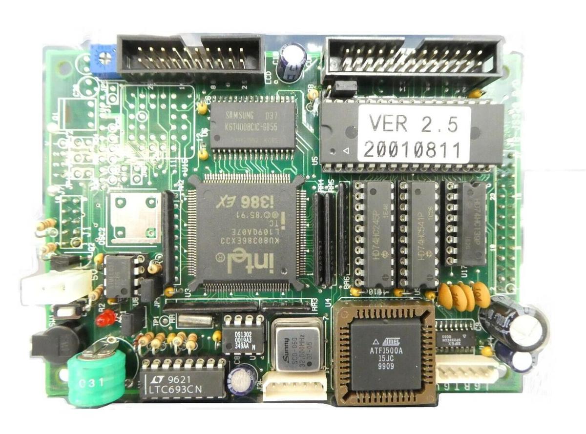 Used Tebek Engineering TB-JS320 CPU System Processor Board PCB IDE Cybeq Working