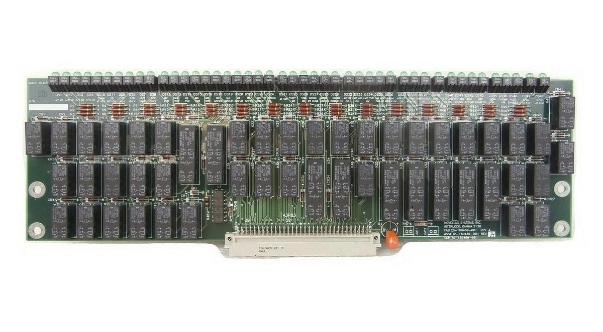 Used Novellus Systems 03-169460-00N Gamma 2130 Interlock Board PCB Card Working