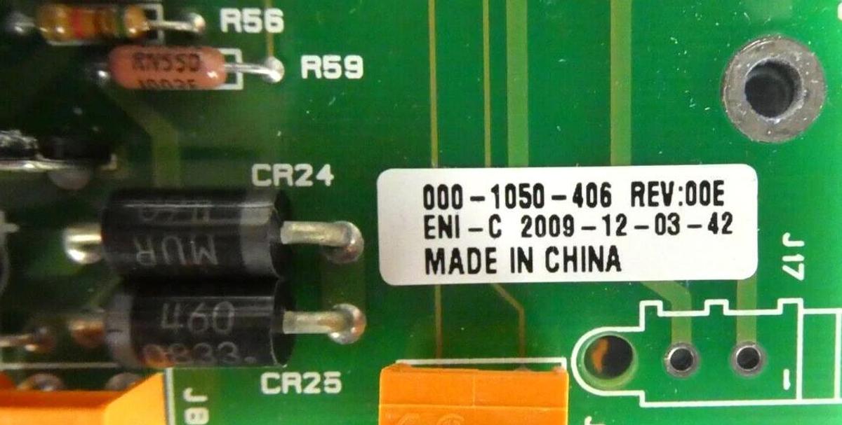 Used ENI Power Systems 000-1050-406 RF Generator PCB Assembly Working Surplus