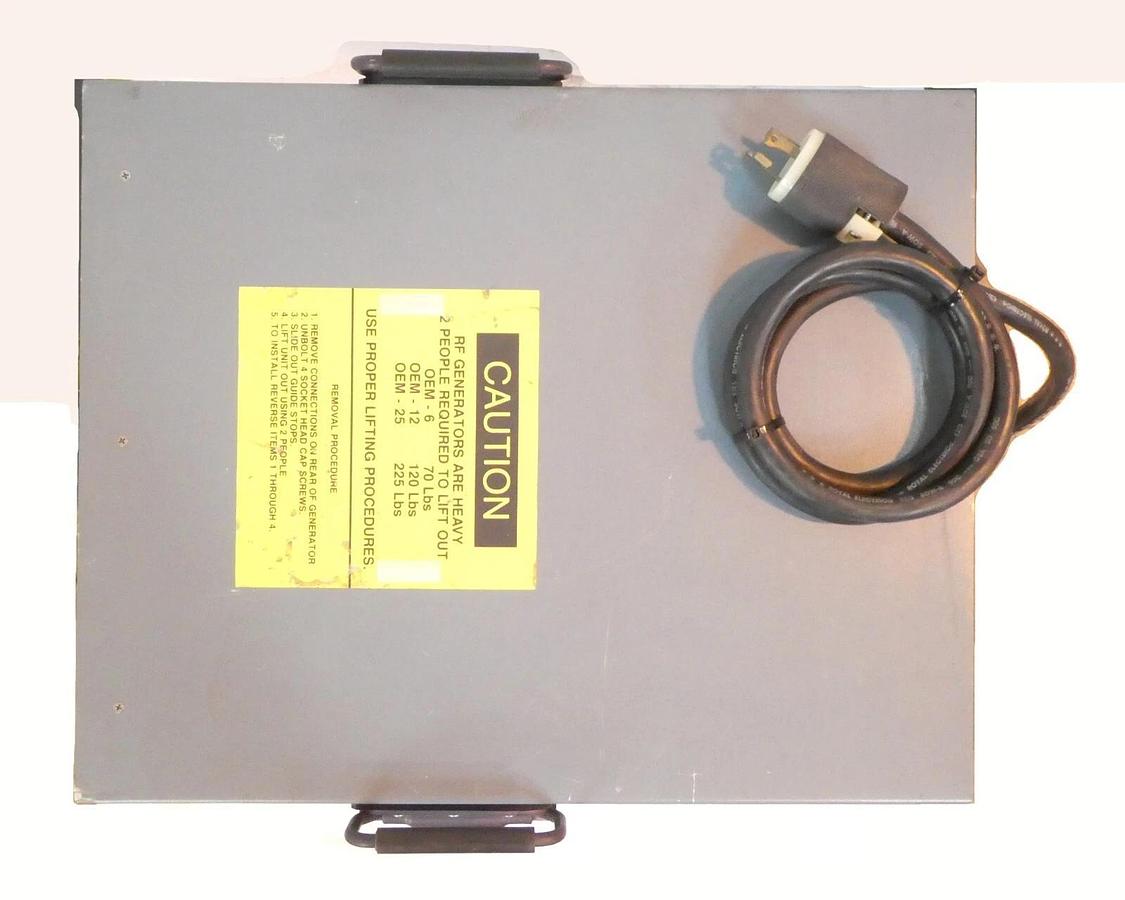 Used LPG-12A ENI Power Systems LPG12A-21051-50 Soil State Power Generator Working
