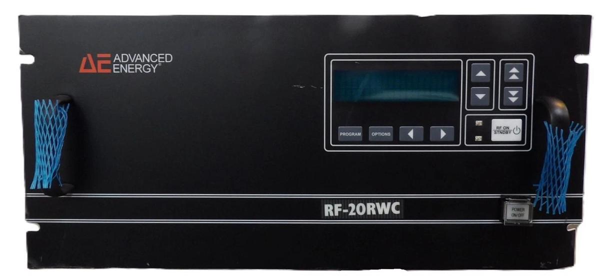 Used RF-20RWC AE Advanced Energy 3150058-002 RF Generator 2kW @ 12.56 Untested As-Is