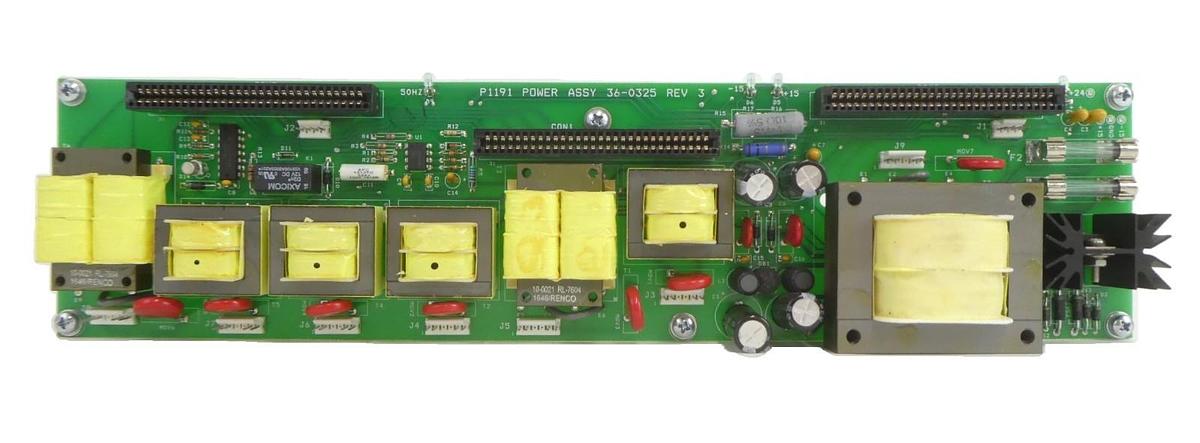 Used Phasetronics 36-0325 Industrial Dimmer P1191D Power Assembly PCB Working