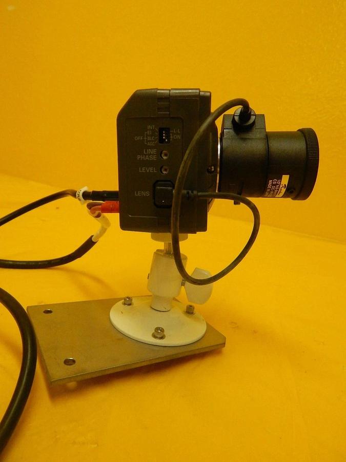 Used Sanyo VCC-5884 Color CCD Camera Reseller Lot of 3 Used Working