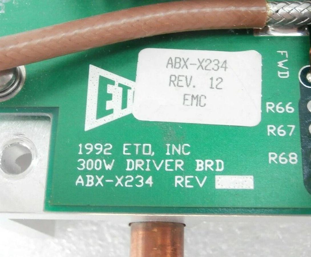 Used ETO Ehrhorn Technological ARX-X209-10 Driver PCB ABX-X234 AMAT Working
