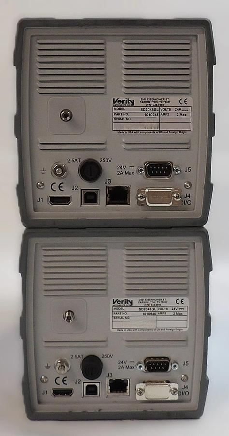 Used Verity Instruments 1010945 High Resolution Spectrometer SD2048GL Lot of 2 Spare
