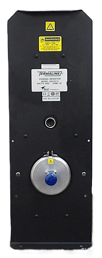 Used Bird Electronics 8921SC13 Coaxial Resistor TERMALINE 5000 Watt 50 Ohms Working