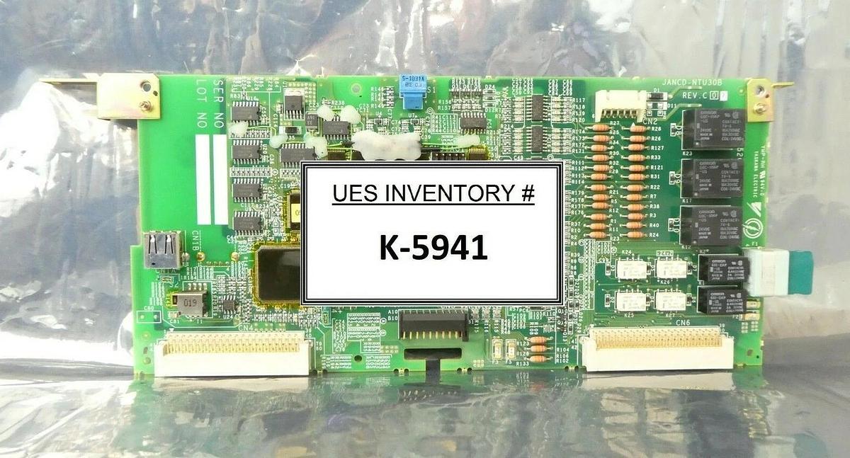 Used Yaskawa Electric JANCD-NTU30B Robot Controller PCB Card F352065-1 NXC100 Working