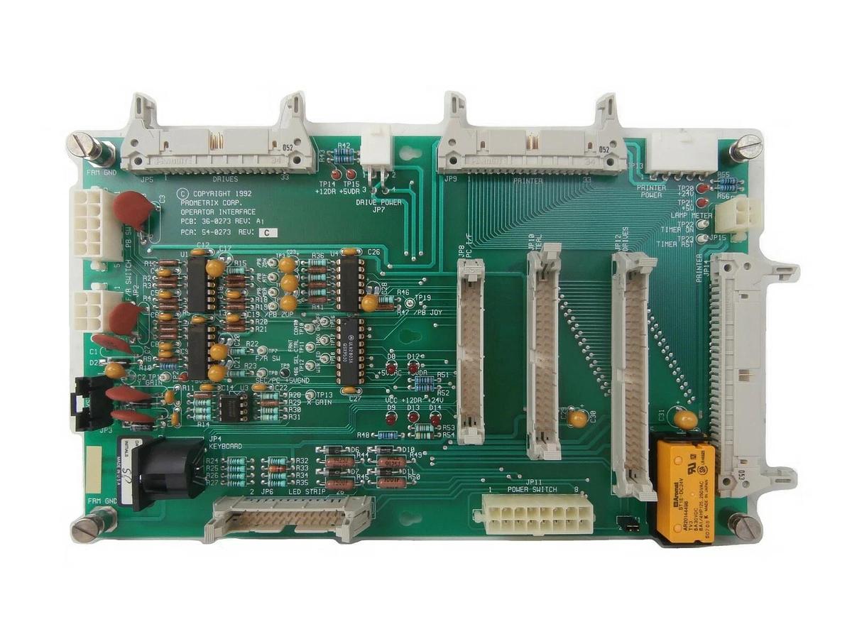 Used Prometrix 54-0273 Operator Interface PCB 36-0273 KLA-Tencor Working Surplus