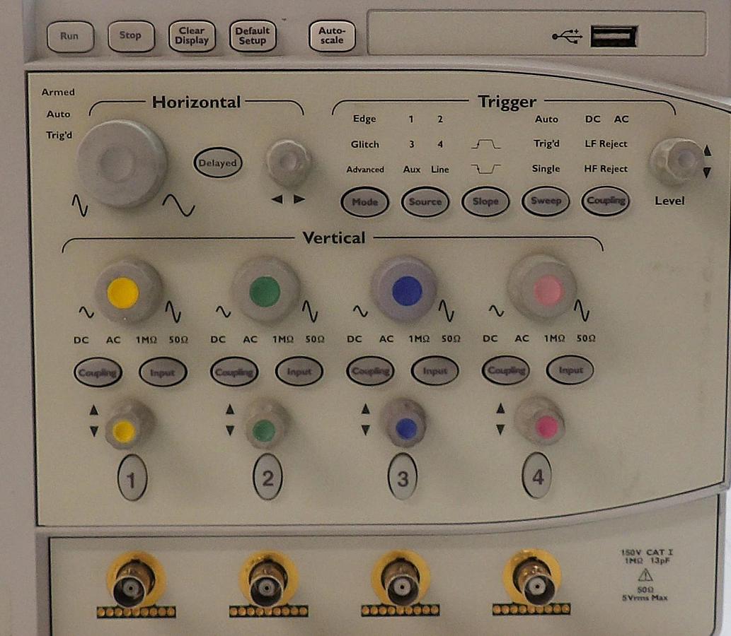 Used Agilent Technologies DSO8064A Infiniium Oscilloscope Fault Missing Parts As-Is