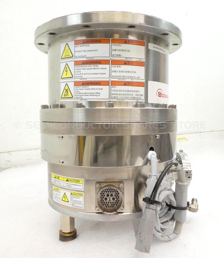 Used STP STP-A1603PV Edwards B751-00-030 Turbomolecular Pump Turbo Tested Working