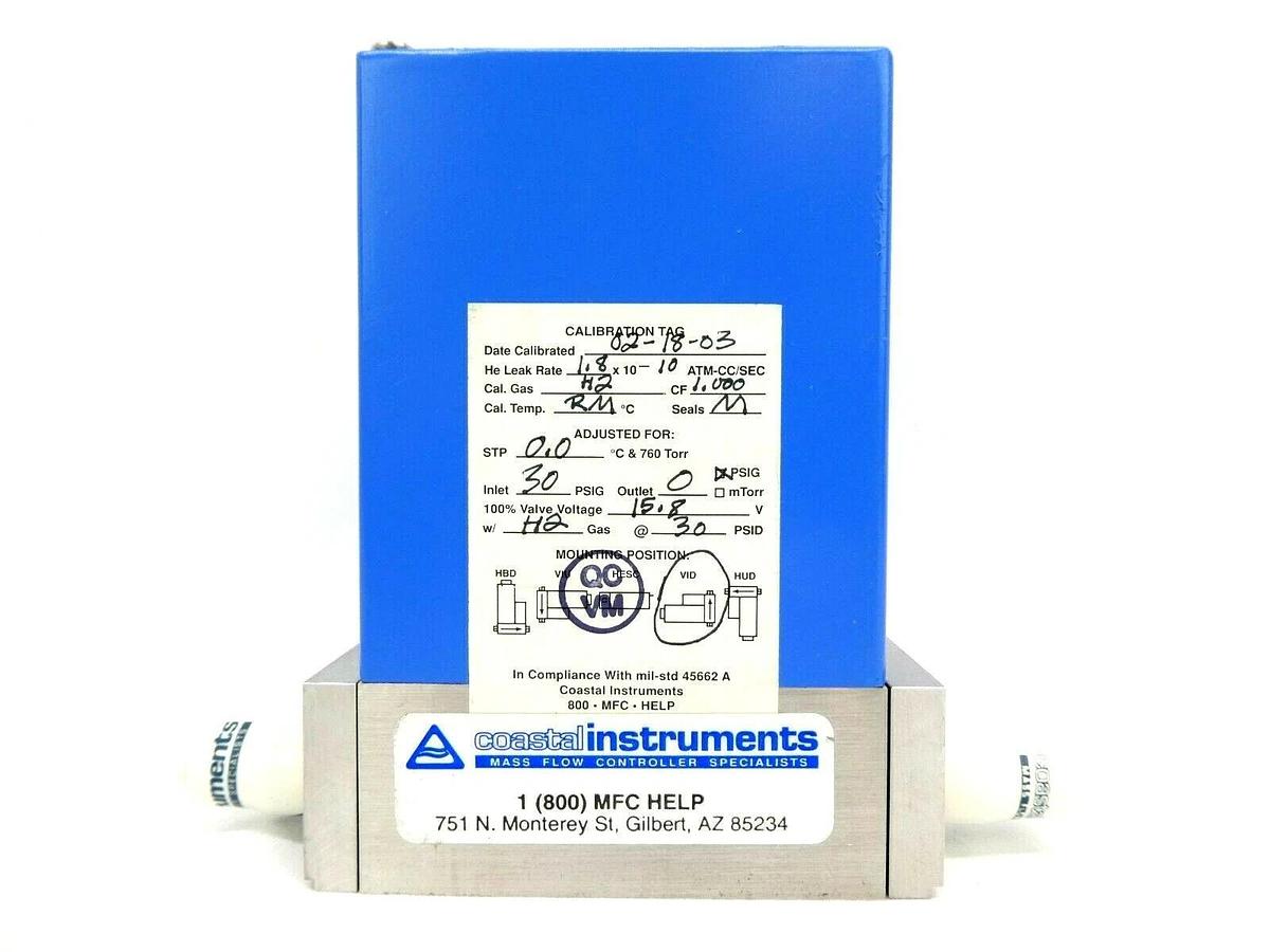 Refurbished Millipore FC-2900MEP Mass Flow Controller MFC 10 SLM H2 Tylan 2900M Refurbished
