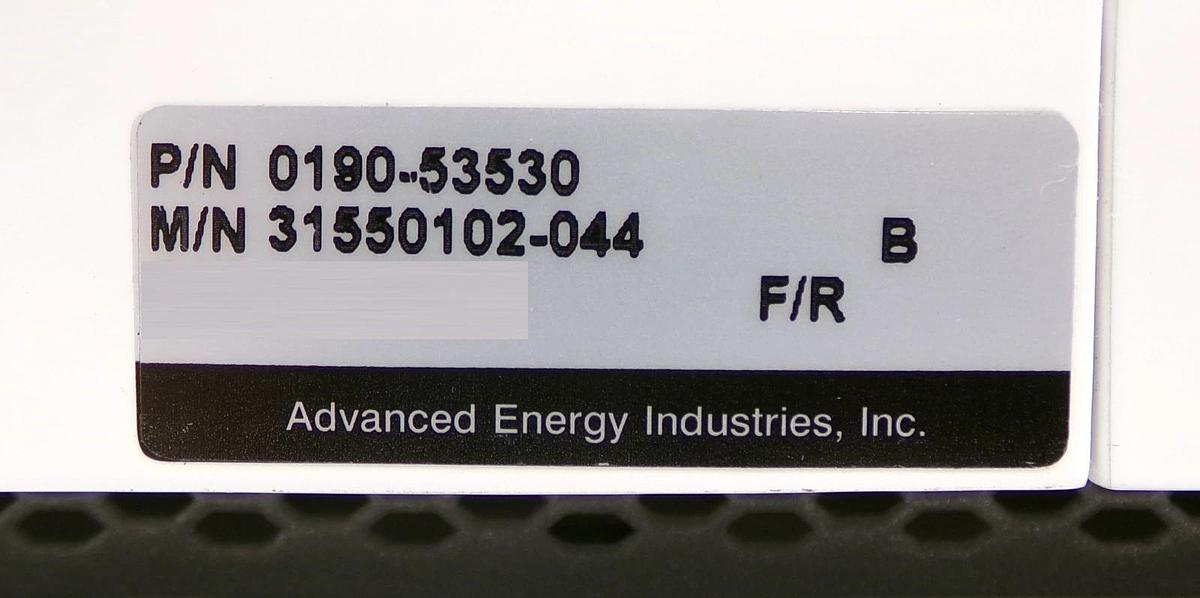 Used Paramount MF 5002 AE Advanced Energy 31550102-044 RF Generator Working Surplus