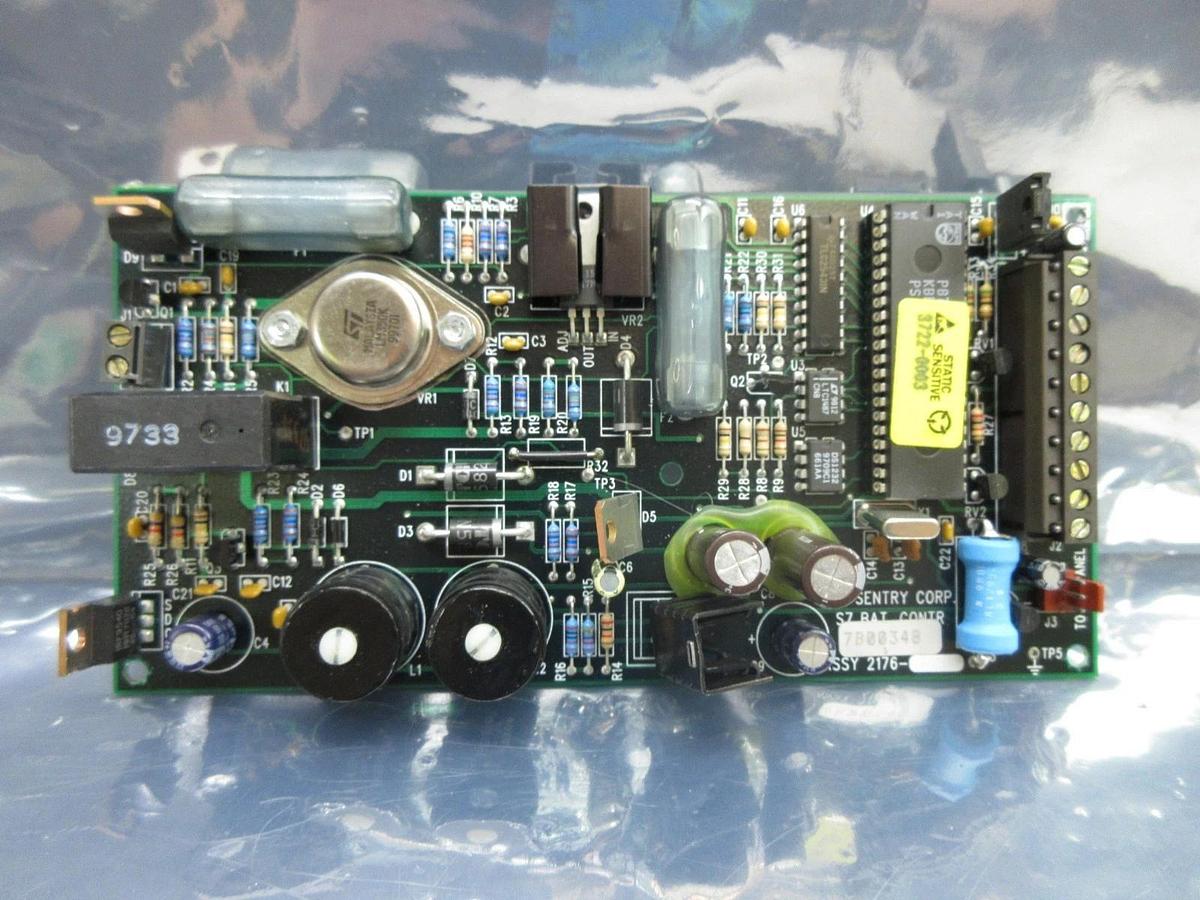 Used Fire Sentry 2176-0000 S7 Battery Controller Board PCB Used Working